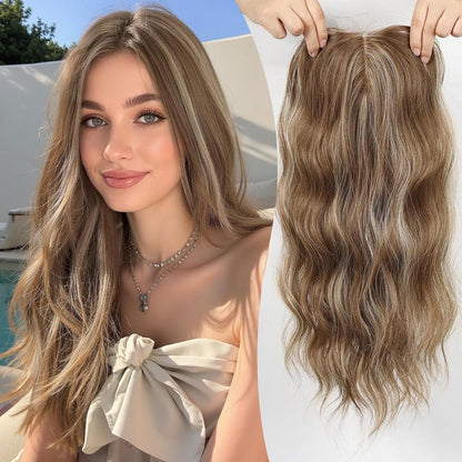 ⚡⚡ Final Hours –🌷2026 New Lightweight & Breathable Wavy Hair Topper