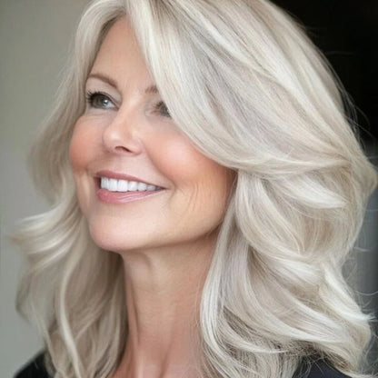⚡⚡ Final Hours –🌷2026 New Lightweight & Breathable Wavy Hair Topper