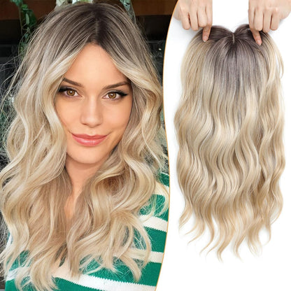 ⚡⚡ Final Hours –🌷2026 New Lightweight & Breathable Wavy Hair Topper