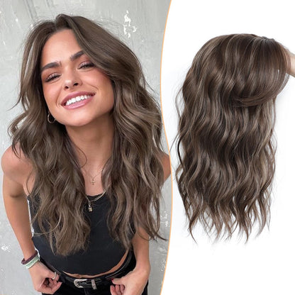⚡⚡ Final Hours –🌷2026 New Lightweight & Breathable Wavy Hair Topper