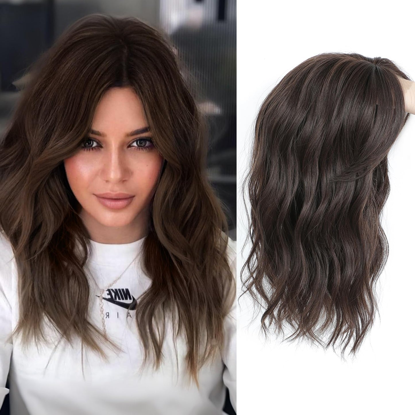 ⚡⚡ Final Hours –🌷2026 New Lightweight & Breathable Wavy Hair Topper