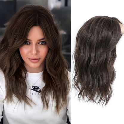 ⚡⚡ Final Hours –🌷2026 New Lightweight & Breathable Wavy Hair Topper