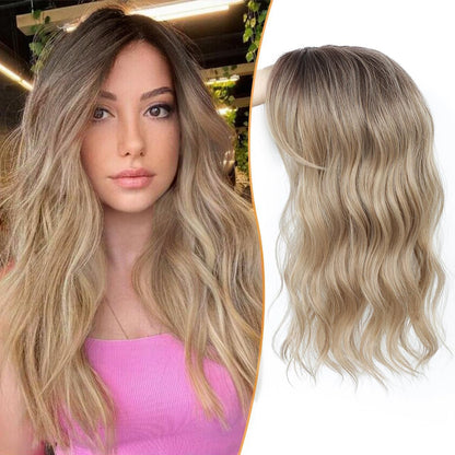 ⚡⚡ Final Hours –🌷2026 New Lightweight & Breathable Wavy Hair Topper