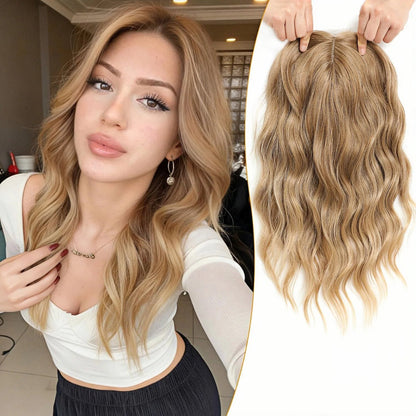 ⚡⚡ Final Hours –🌷2026 New Lightweight & Breathable Wavy Hair Topper