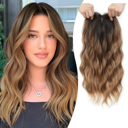⚡⚡ Final Hours –🌷2026 New Lightweight & Breathable Wavy Hair Topper