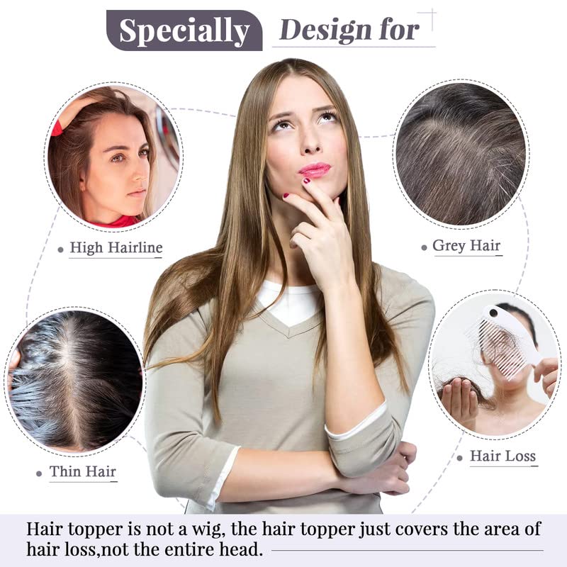 ⚡⚡ Final Hours –🌷2026 New Lightweight & Breathable Wavy Hair Topper
