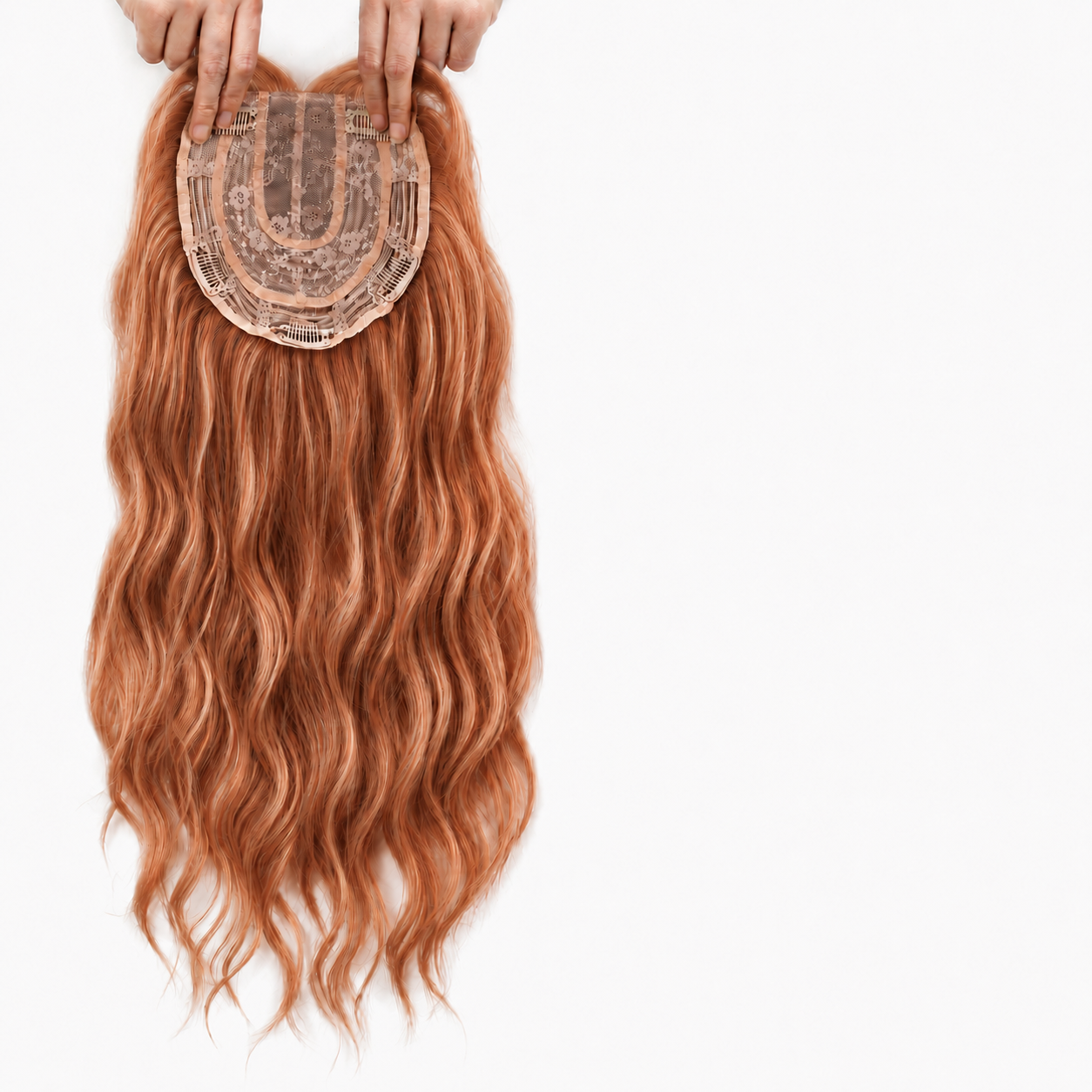 ⚡⚡ Final Hours –🌷2026 New Lightweight & Breathable Wavy Hair Topper
