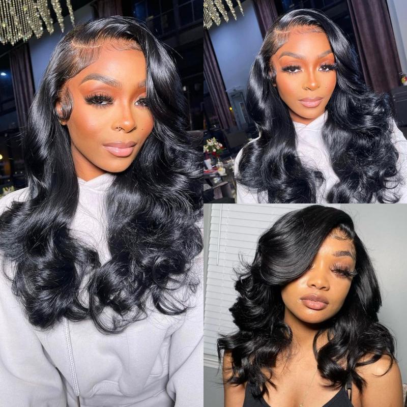 🔥Final 3 Hours: 70%OFF🔥  Density Side Part Glueless LayerCut Wig 6x8 Lace Closure Wig Body Wave Pre Cut Pre Bleached Ready Go Wigs