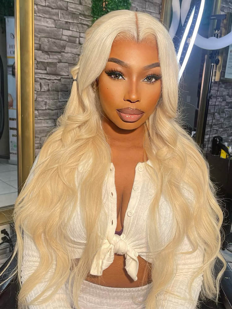 Lagos Hairline #613 Blonde Human Hair 13x6 Lace Front Wigs