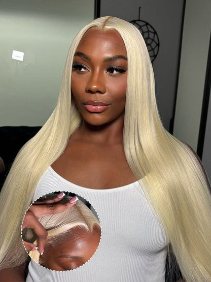 Lagos Hairline #613 Blonde Human Hair 13x6 Lace Front Wigs
